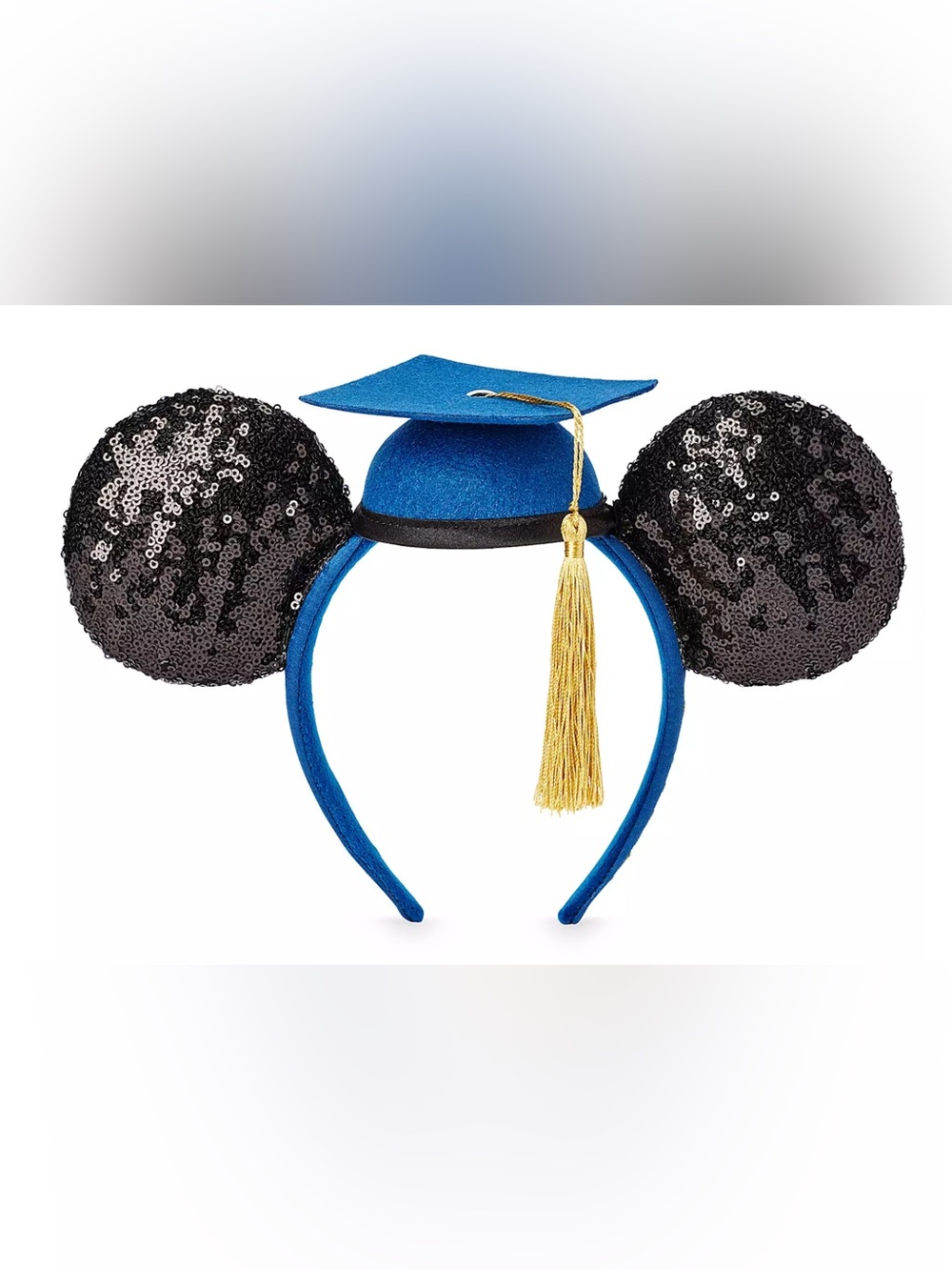 Disney Class of 2021 NWT Blue Graduation Tassel Mouse Ear Headband